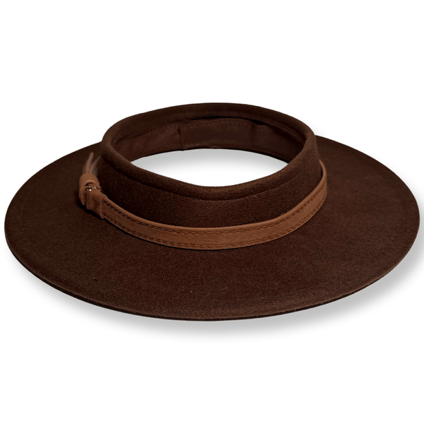 Dark Brown 'Fizor' -Apparel & Accessories > Clothing > Hats - Drop Top Company
