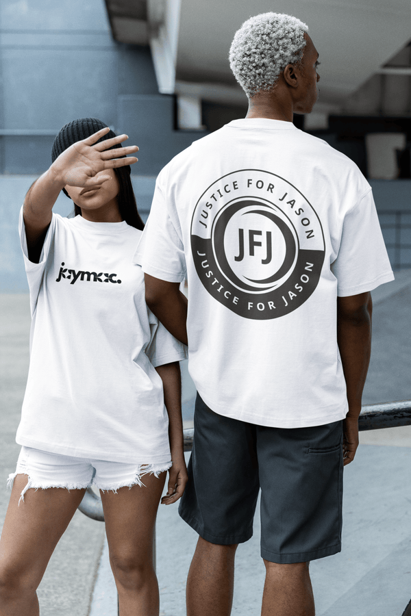 JFJ (Black Graphic) - Apparel & Accessories > Clothing > Shirts & Tops - Drop Top Company