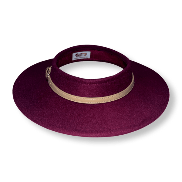 Maroon Fizor -Apparel & Accessories > Clothing > Hats - Drop Top Company